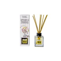   C.P.GINE. Diffúzor-Calabriai illóolaj rattanpálcával, 100ml, Ginestra (Seprűzanót)