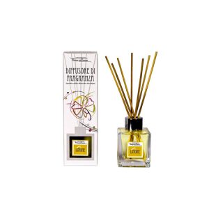 C.P.LIMO. Diffúzor-Calabriai illóolaj rattanpálcával, 100ml, Limone (Citrom)