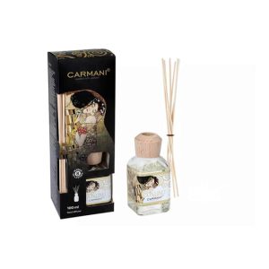 H.C.457-6002 Szobaillatosító 100ml, Klimt: The Kiss dobozban, rattanpálcikával, Jasmin