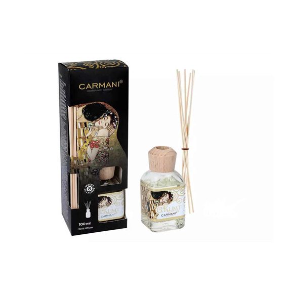 H.C.457-6002 Szobaillatosító 100ml, Klimt: The Kiss dobozban, rattanpálcikával, Jasmin