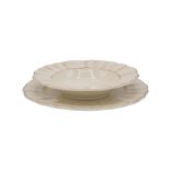 Lapostányér,kerámia,kézzel festett"Romantik Natur"