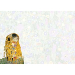 CZW.bor10-KL Boríték B6-os, 10 db-os,KLIMT: The KIss