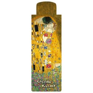 CZW.mágkvj-KL01 Mágneses könyvjelző, Klimt : Kiss