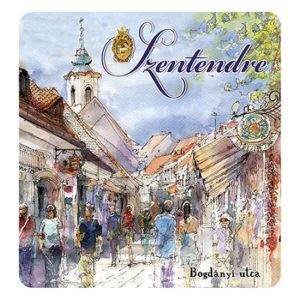 CZW.mágn-SZE02 Hűtőmágnes, Szentendre