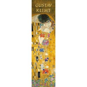 CZW.papkvj-KL Könyvjelző, papír, 58x186mmcm,KLIMT: The KIss