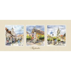 CZW.rp12x28-SZE01 Reprodukció 12x28cm, Szentendre