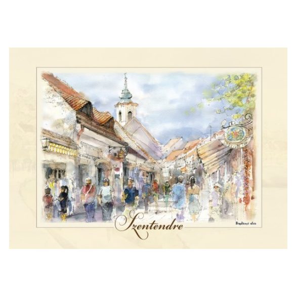 CZW.rp15x21-SZE02 Reprodukció 15x21cm, Szentendre