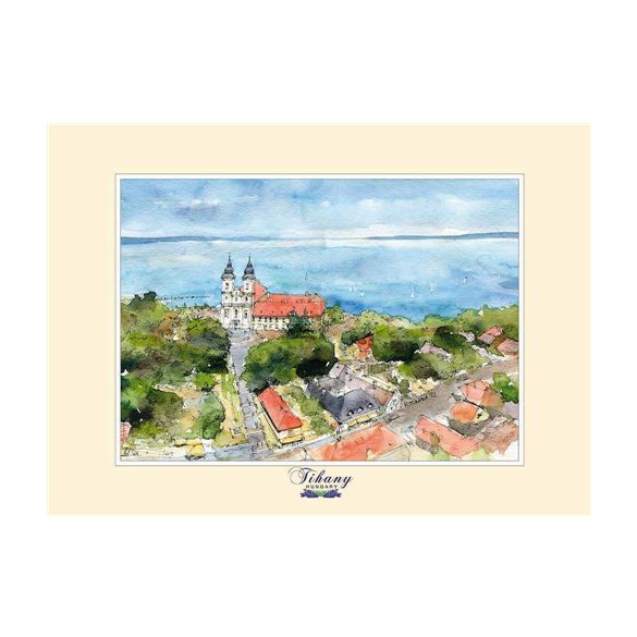 CZW.rp15x21-TIH03 Reprodukció 15x21cm, Tihany