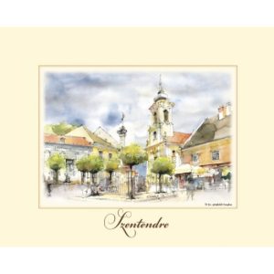 CZW.rp24x30-SZE03 Reprodukció 24x30cm, Szentendre