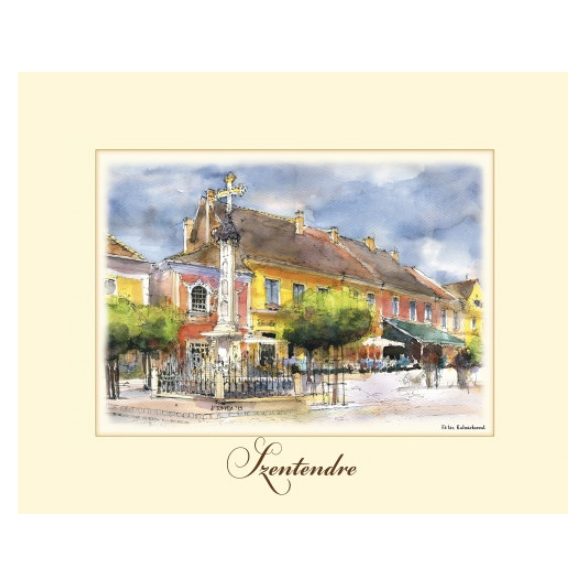 CZW.rp24x30-SZE04 Reprodukció 24x30cm, Szentendre