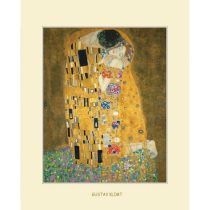 CZW.rpKL24x30-02 Reprodukció 24x30cm, Klimt: The Kiss