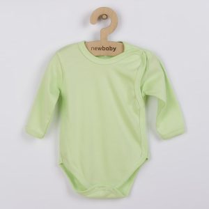 Csecsemő teljes hosszba patentos body New Baby Classic zöld