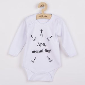 Body nyomtatással New Baby Apa, menni fog!