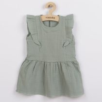 Baba muszlin ruha New Baby Summer Nature Collection menta