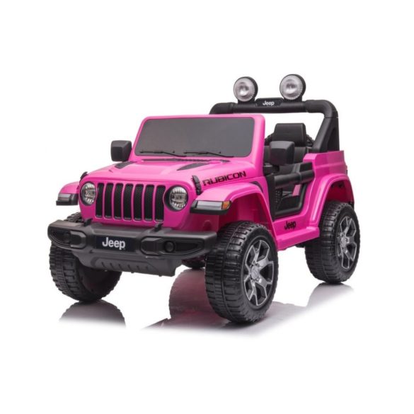 Gyermek elektromos autó Baby Mix Jeep Wrangler Rubicon rózsaszín