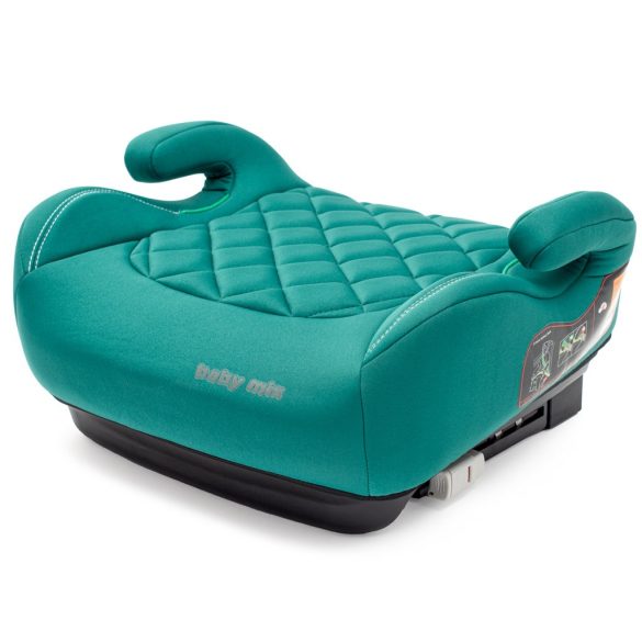 Autós ülésmagasító BABY MIX HERO Plus ISOFIX I-SIZE emerald