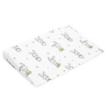   Muszelin Baba párna huzat- ék alakú New Baby STANDARD 30x37 cm bunny