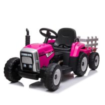   Baby Mix Erick elektromos traktor rózsaszín távirányítóval