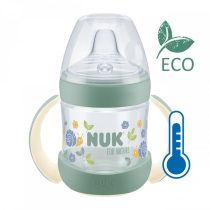  Baba tanuló itatópohár NUK for Nature hőmérséklet-jelzővel 6-18h zöld