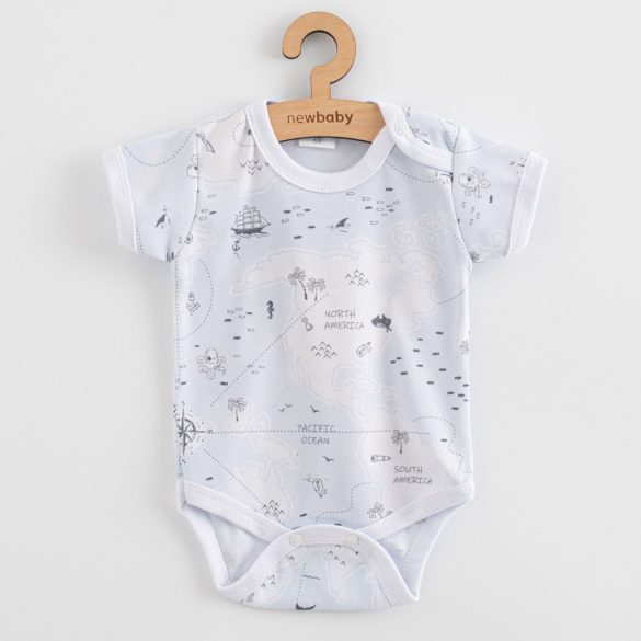 Baba rövid ujjú body New Baby For Babies ocean