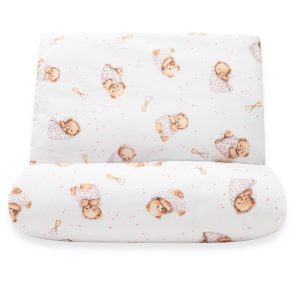 2-részes ágyneműhuzat New Baby Sweet teddy bear 90/120 cm pink